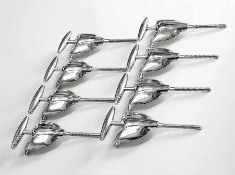 (10) Gretsch Bass Drum Tension Rods & Claws - 1960s / MINT CONDITION - INSPECTED & TESTED image 1