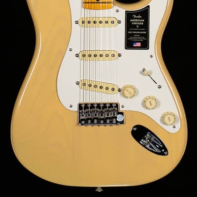 Fender American Vintage II 1957 Stratocaster Maple Fingerboard Vintage Blonde (617) image 3