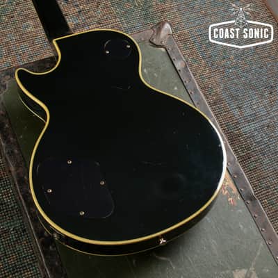 1989 Burny RLC-60 Les Paul Custom Black Beauty made in Japan image 11