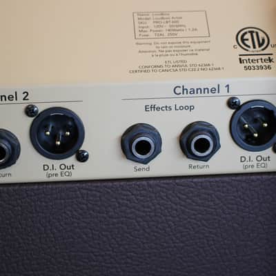 Fishman Loudbox Artist Bluetooth 120 watt 2 Channel Acoustic Guitar Amplifier image 4