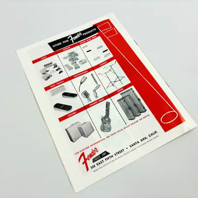 Fender Original 1955 Full-Line Catalog – Fine Electric Instruments. image 5