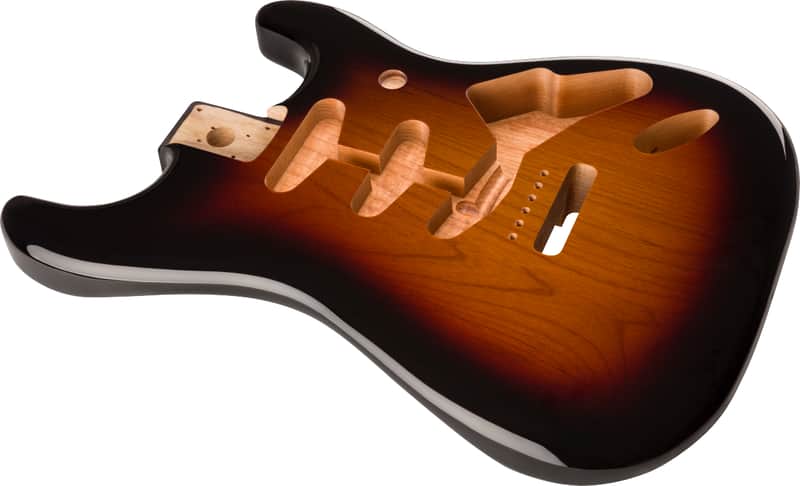 Fender  Stratocaster 3Tone Vintage Sunburst New Guitar Body image 1
