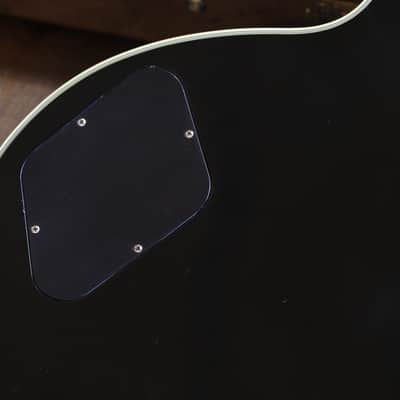 2009 Gibson Custom Shop 1968 Historic Reissue Les Paul Custom Electric Guitar Black Ebony + COA OHSC image 15