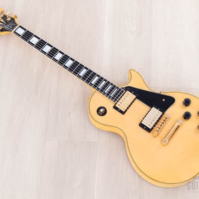 1990 Gibson Les Paul Custom Limited Colours Edition Transparent White 1 of 200 w/ Case image 12