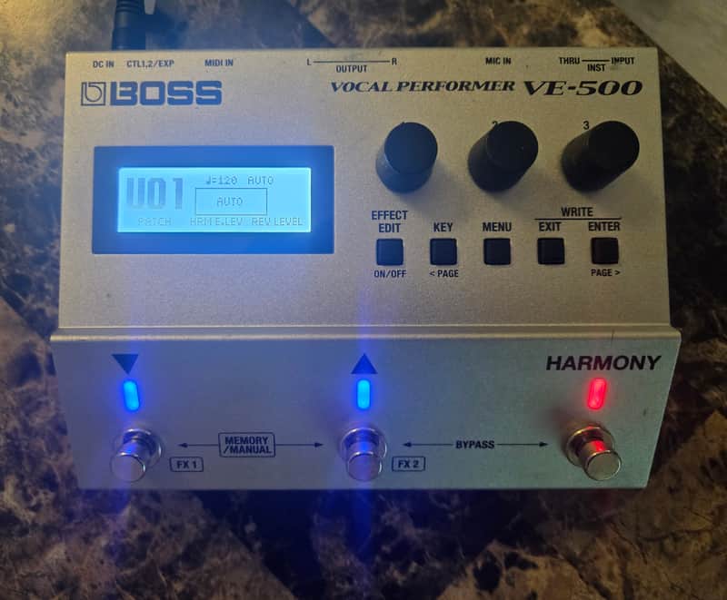 Boss VE-500 Vocal Performer - Silver image 1