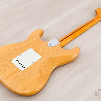 1993 Fender Stratocaster ‘72 Vintage Reissue ST72-58 Natural Ash, Japan MIJ image 13