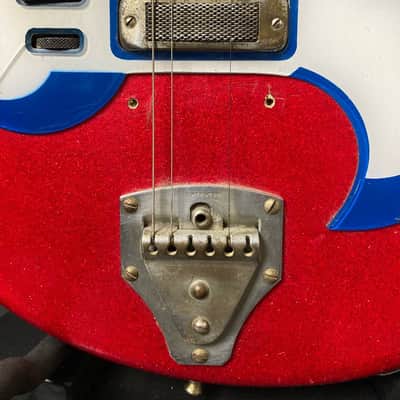 Bartolini Gemelli 4v Vintage Red Sparkling Leider Made in Italy image 3