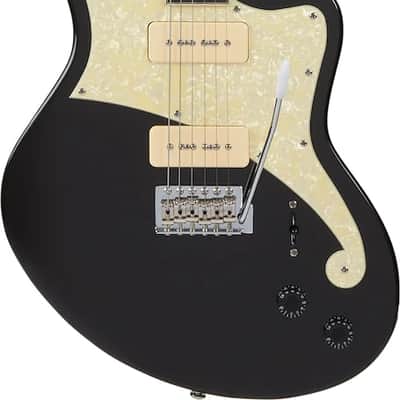 D'Angelico Premier Bedford Electric Guitar - Black Flake