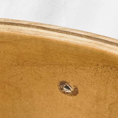 Ludwig 16" X 22" 81-83 6 Ply Maple White Cortex Bass Drum Shell B/O Badge #3084418 - LBDS-701-22-WC image 14