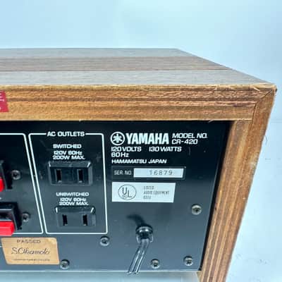 Yamaha CR-420 Natural Sound Stereo Amplifier / Receiver image 7