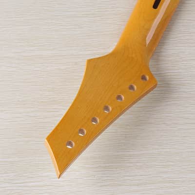 7 String Canada Maple Guitar Neck,24-fret image 4