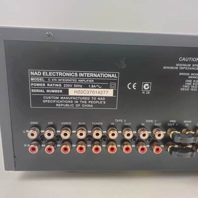 NAD - C370 - Stereo Integrated Amplifier - Serviced/Recaped image 8