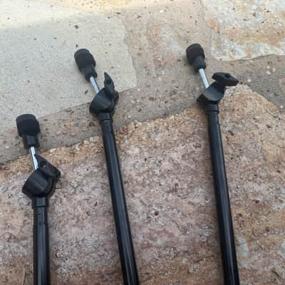 Roland MDS TD-17 Black Cymbal Straight Cymbal Arms - THREE PACK image 4