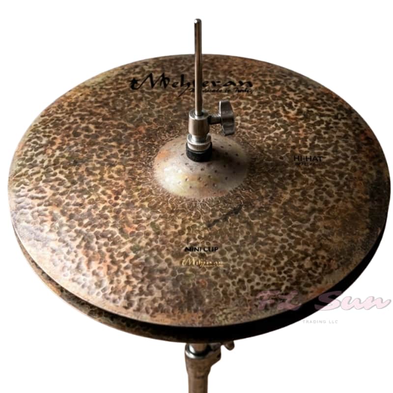 Mehteran Cymbals Mini Cup Series 15" Jazz Hi-Hat image 1
