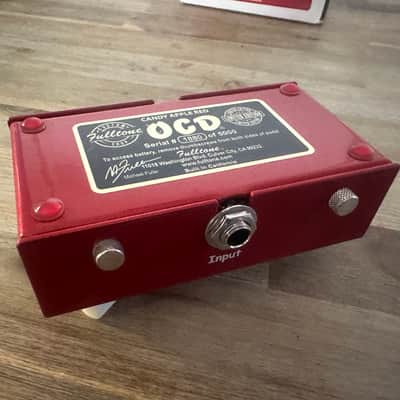 Fulltone Limited Edition OCD V2 2018 - Candy Apple Red image 7