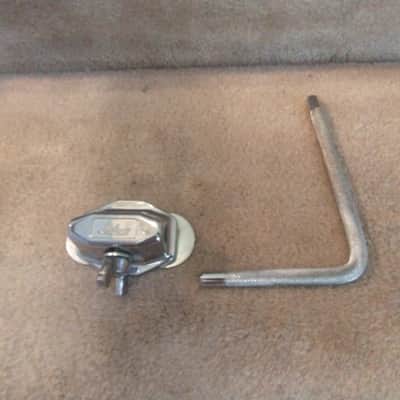 Ludwig Vintage super classic bass drum cymbal tilter mount with L arm excellent image 5