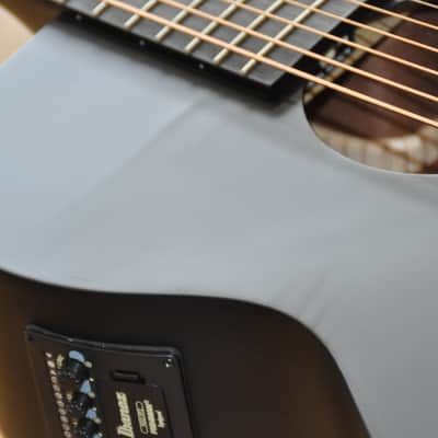 IBANEZ AEG721 BOT Black Out / 7-String Acoustic-Electric / AEG721-BOT / PW250400339 image 14