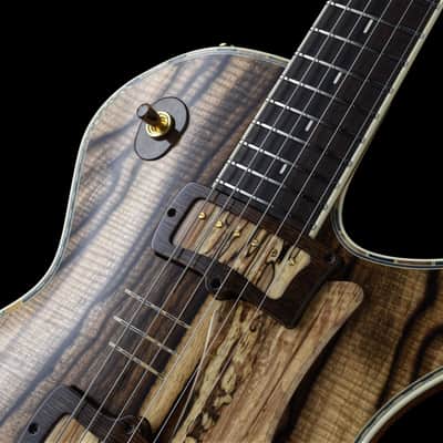 Jersey Girl Homemade Guitars "Audrey-Arroway" - Natural w/ Persimmon top - NEW, (Authorized Dealer) image 6