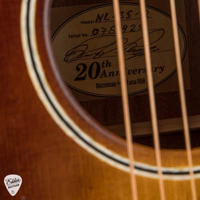 Kevin Kopp NL-35 Sunburst 20th Anniversary - Adirondack Spruce & Jaguar Mahogany #0759925 image 15