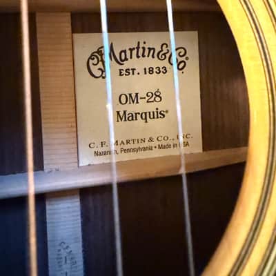 Martin OM-28 Marquis 2010 Adirondack Rosewood L.R. Baggs Jonny Diaz Excellent image 15