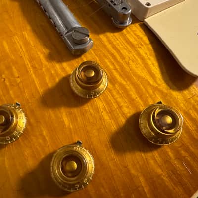 Gibson Custom Shop 60th Anniversary 1959 Les Paul Tom Murphy Aged 2019 - Golden Poppy Burst image 6