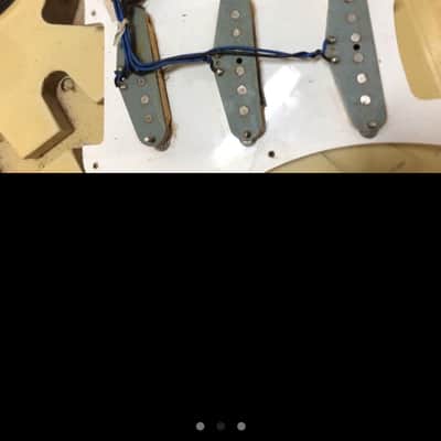 Fernandes 1978 - Loaded Pickguard **Stone Logo** FST60 1978 - Parchment image 10