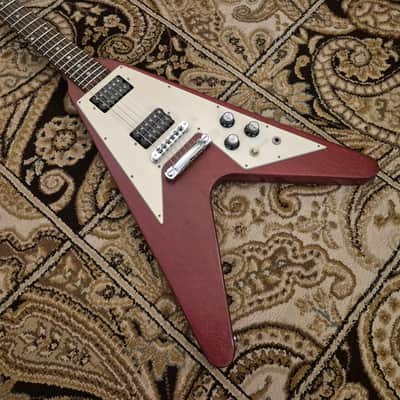 Gibson Flying V 2005 - Faded Cherry w HSC image 4