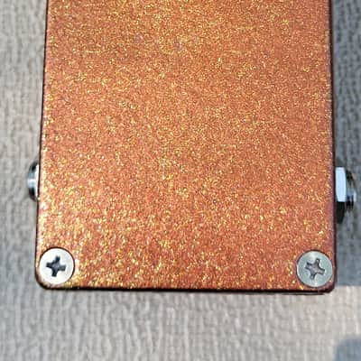 Handpainted Brown Analog Octave effects pedal image 6