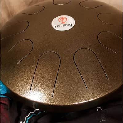 DOBANI TDSD16TN9AG-1 Steel Tongue 16-Inch 9-Note Drum Tanpura Tuning w/Gig Bag&2 Beaters- *Blemished image 3