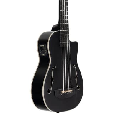 Kala U-Bass Journeyman Mahogany - Black - With Case image 4