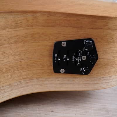 Cole Clark CCFL1EC-BM Acoustic Guitar 2018 Natural Bunya Top, Queensland Maple w/ Bag image 12