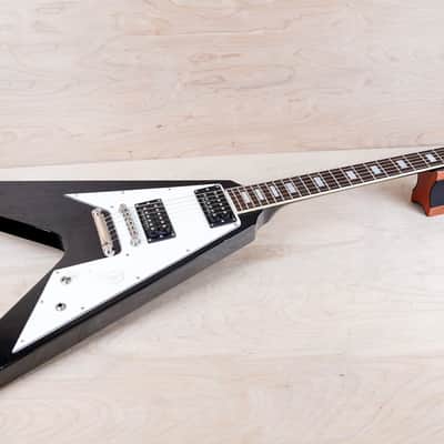 Edwards V E-FV-120D 1990s Black Seymour Duncan Pickups ESP Made in Japan MIJ w/ Bag image 2