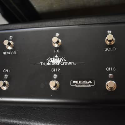 Mesa Boogie Triple Crown TC-50 1x12" 50-Watt Tube Combo Amplifier Black image 9