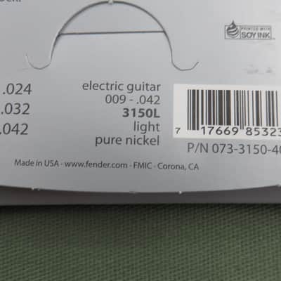 Fender Original Bullet 3150L, Pure Nickel, Gauges .009-.042 image 3