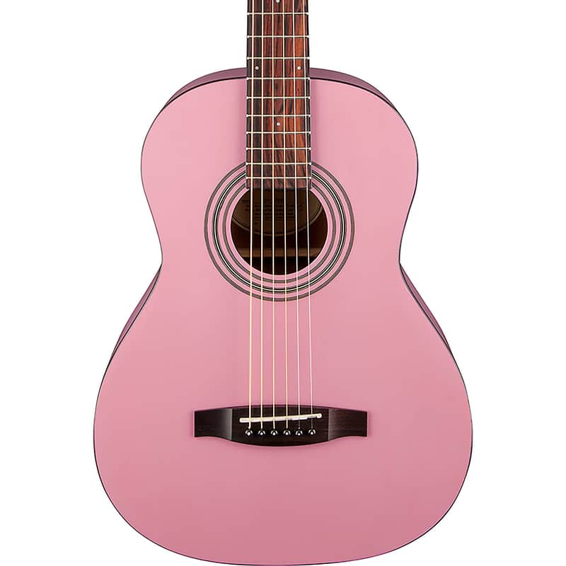 Fender MA- 1 3/4 Acoustic Guitar Gloss Pink | Reverb