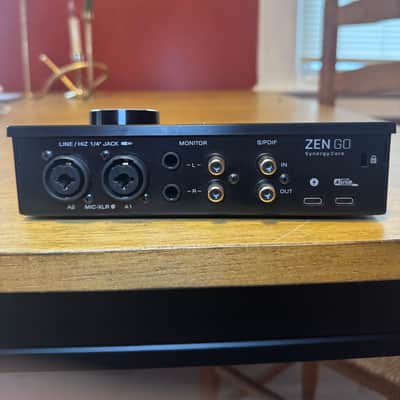 Antelope Audio Zen Go Synergy Core USB Type-C Audio Interface 2021 - Present - Black image 3