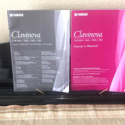 Yamaha Clavinova CVP-509 PE (Polished Ebony) Digital Piano image 7