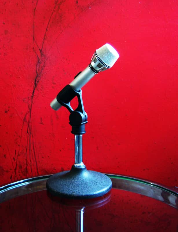 Vintage 1970's AKG D190ES / D190E dynamic cardioid microphone Low Z 280 OHMS w mic clip D1000E D330BT image 1
