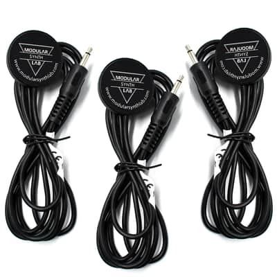 Contact Microphone,  Piezo Mic 3,5mm 1/8 inch,  Mono Jack Piezo Transducer, Guitar Cigar Box Pickup image 5