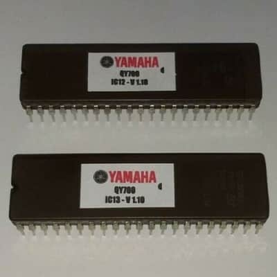 Kit EPROMs - YAMAHA QY700 - OS ROM FIRMWARE - ver 1.10 - IC12+IC13