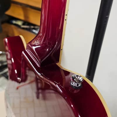 First Act CE-240 Sheena FSA Electric Guitar Transparent Red image 10