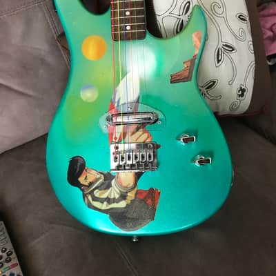 Space Dandy Peavey Rockmaster Green Sparkle image 1