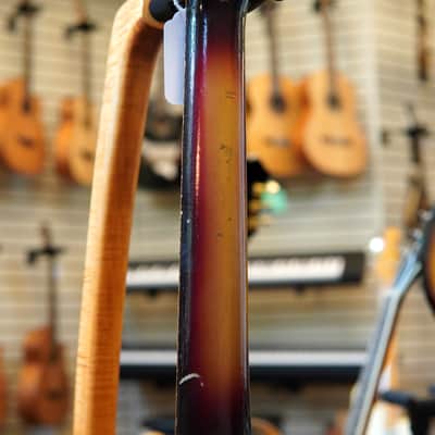 Lee Gibbs USA Concertone Archtop Acoustic Guitar Late 1950s Gold Burst w/Chipboard Case image 14