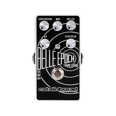 Catalinbread Belle Epoch Black on Silver Tape Echo Effectpedal Made in USA image 1