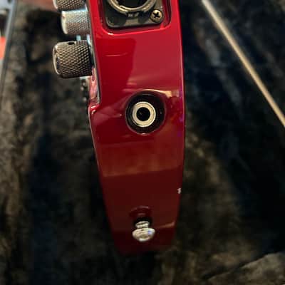 Moog E-1 electromagnetic infinite sustainer guitar - Candy Apple Red image 16