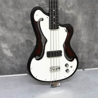 Late '60s Ampeg AEB-1 - Sunburst - * From Jah Wobble's Collection * image 11