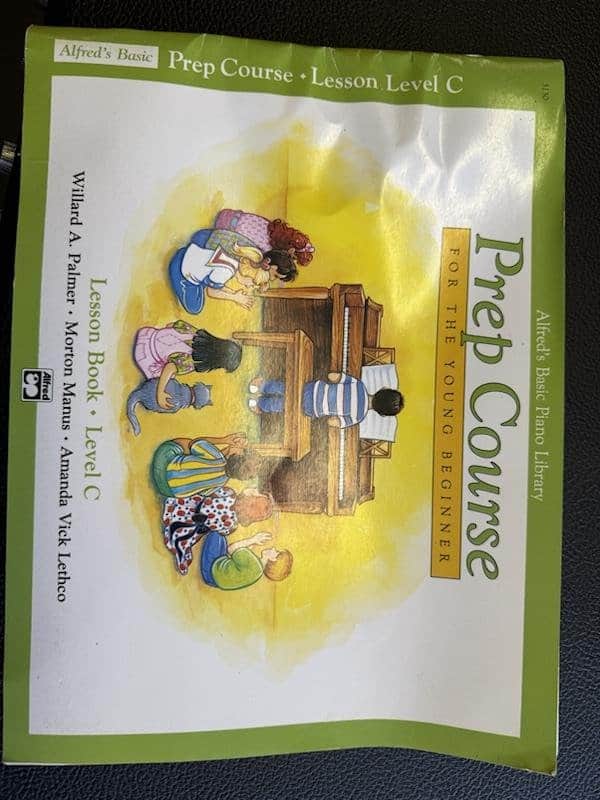 Alfred's Basic Piano Prep Course Lesson Book C image 1