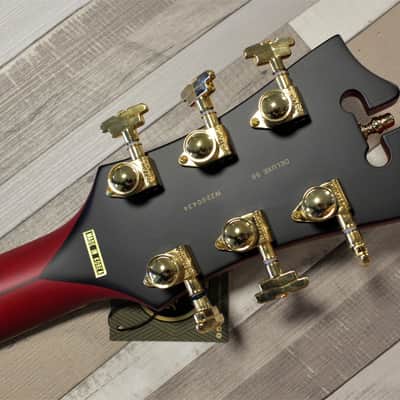 D'Angelico Deluxe SS  Satin Trans Wine image 13