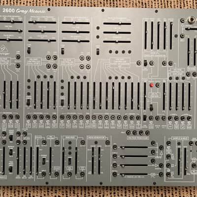 Behringer 2600 Semi-Modular Analog Synthesizer Limited Edition 2021 - Present - Gray Meanie