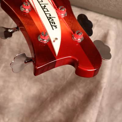 1998 Rickenbacker 4001 V63 - Fireglo - OHSC image 14